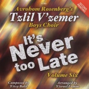 צליל וזמר 6 - זה לעולם לא מאוחר <br> Tzlil V'zemer 6 - It's Never To Late